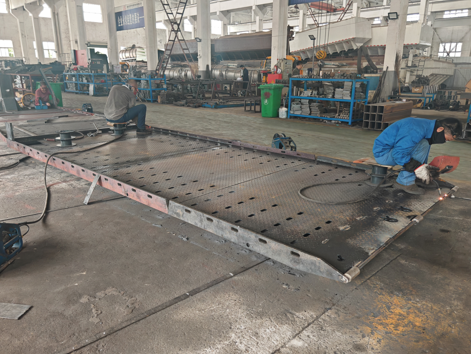 8T Tow Flated Truck with crane