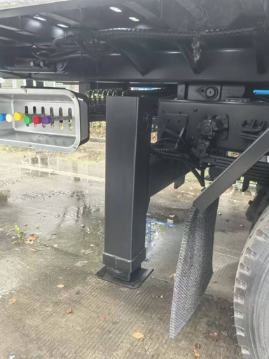 8T Tow Flated Truck with crane