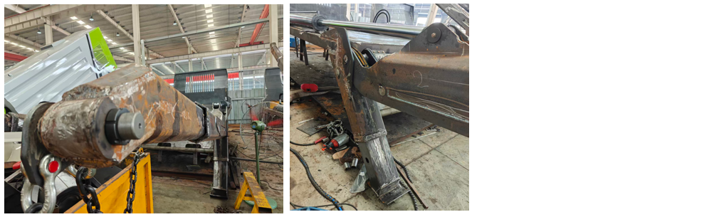 5T 8T 12T Telescopic type skip loader truck