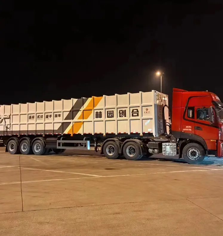 Garbage Compactor Semi-Trailer