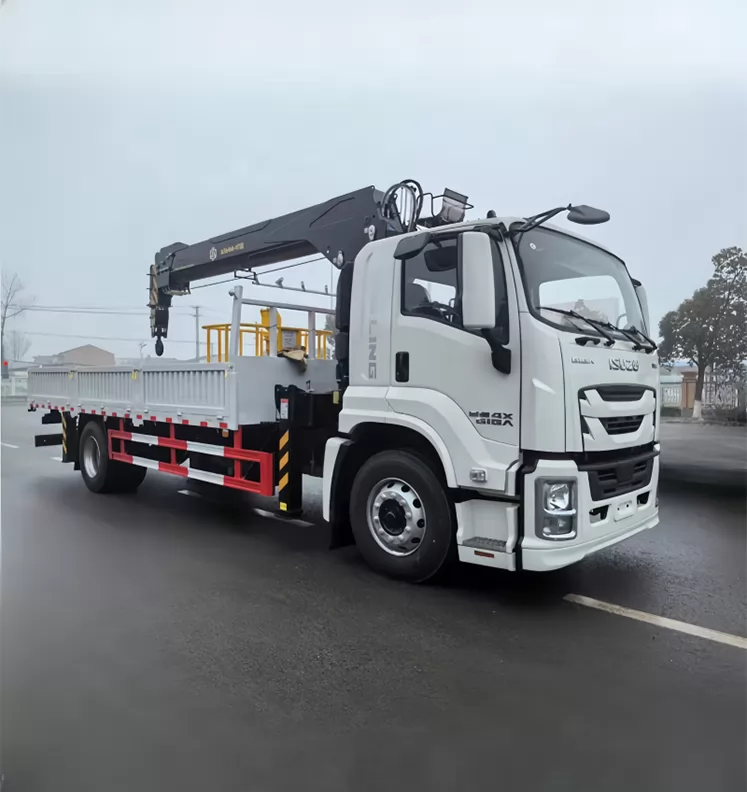 ISUZU Truck Mounted Crane with 8T Xcmg Crane
