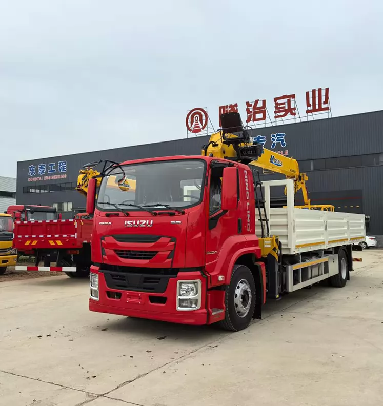 ISUZU Truck Mounted Crane with 8T Xcmg Crane