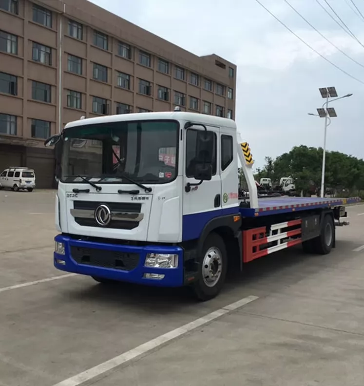 10T Flatbed Tow Truck