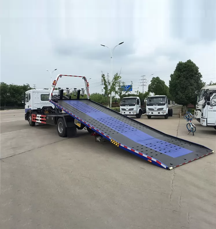 10T Flatbed Tow Truck