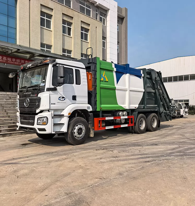 Shacman Brand 6x4 26m³ Compactor Garbage Truck