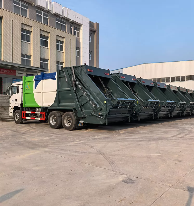 Shacman Brand 6x4 26m³ Compactor Garbage Truck