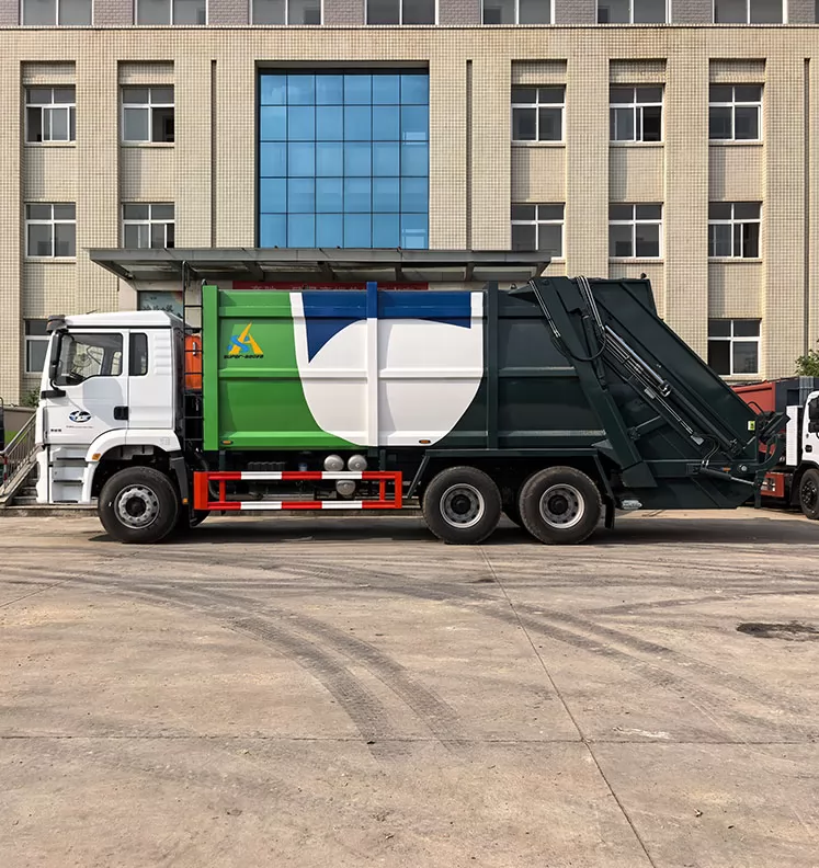 Shacman Brand 6x4 26m³ Compactor Garbage Truck