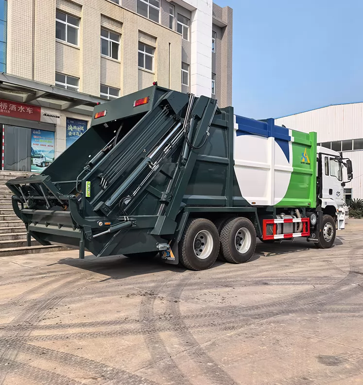 Shacman Brand 6x4 26m³ Compactor Garbage Truck