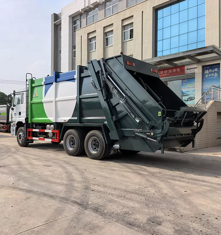 Shacman Brand 6x4 26m³ Compactor Garbage Truck