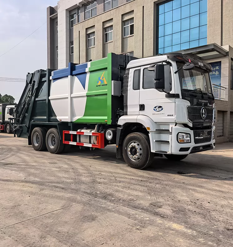 Shacman Brand 6x4 26m³ Compactor Garbage Truck