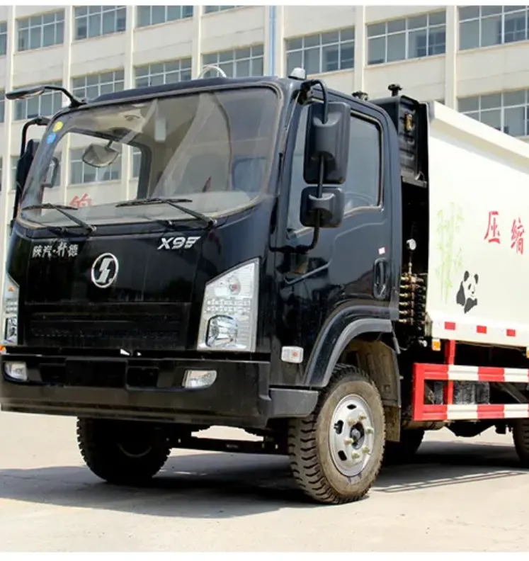 Shacman Brand 6CBM Compactor Garbage Truck