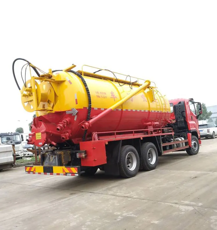15000L Isuzu Sewage Suction Tanker Truck