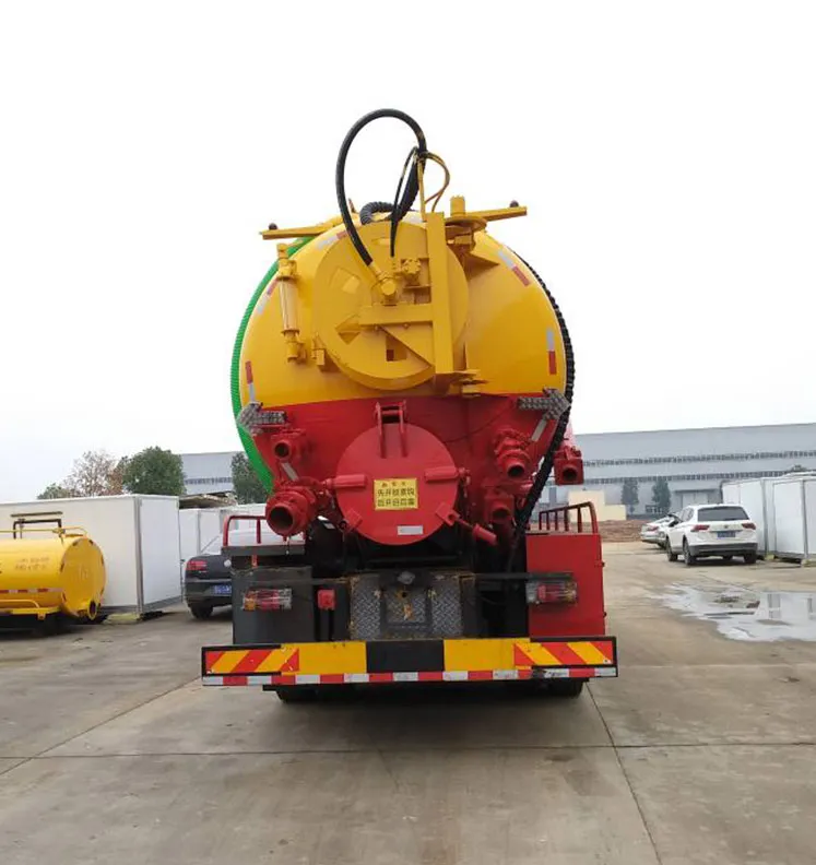 15000L Isuzu Sewage Suction Tanker Truck