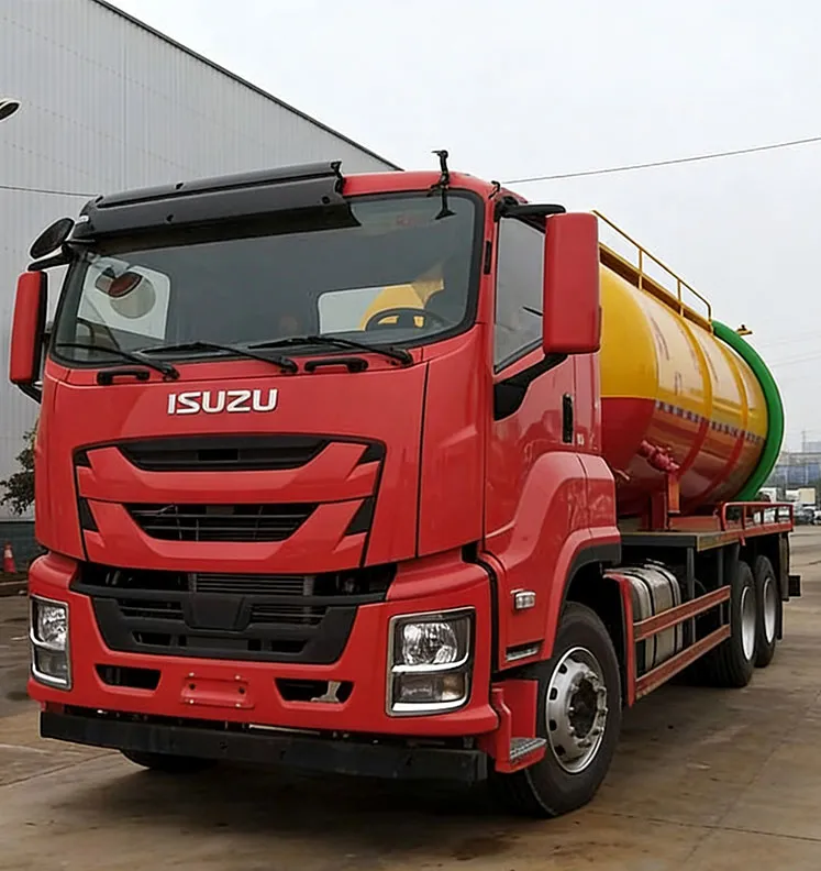15000L Isuzu Sewage Suction Tanker Truck