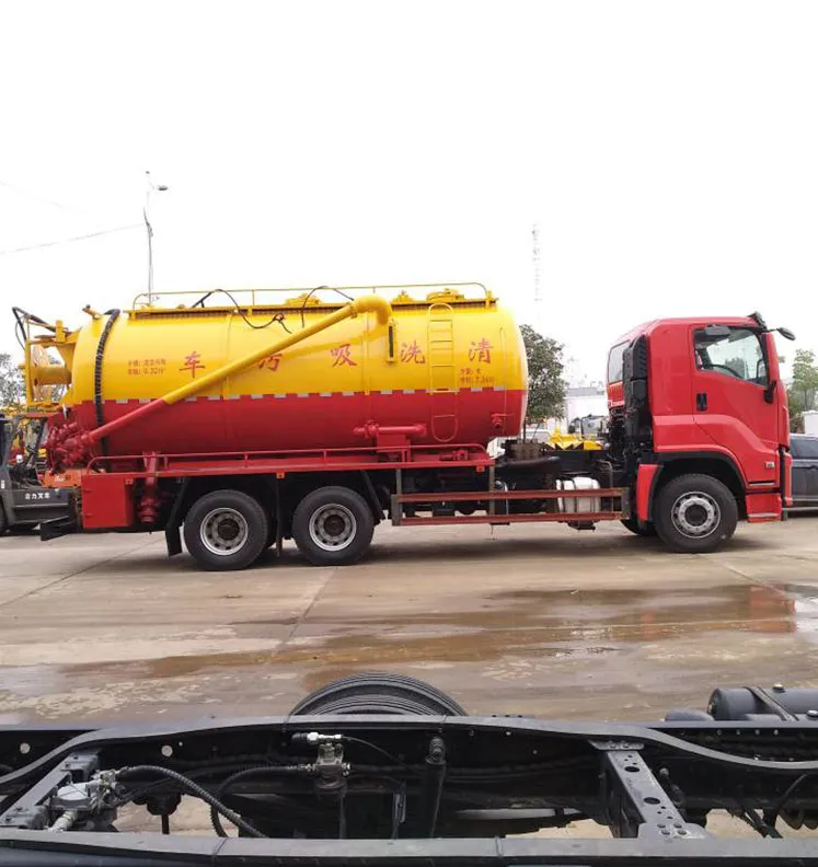 15000L Isuzu Sewage Suction Tanker Truck