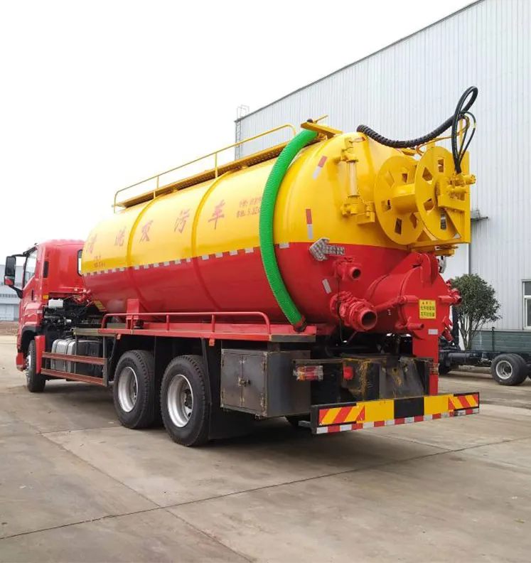 15000L Isuzu Sewage Suction Tanker Truck