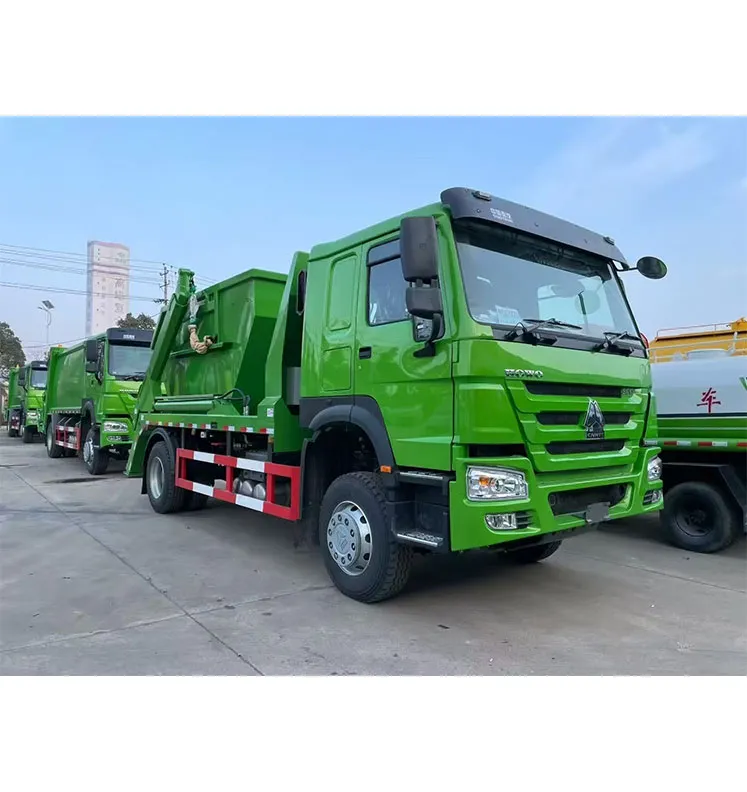 8T Telescopic type skip loader truck manufacturer