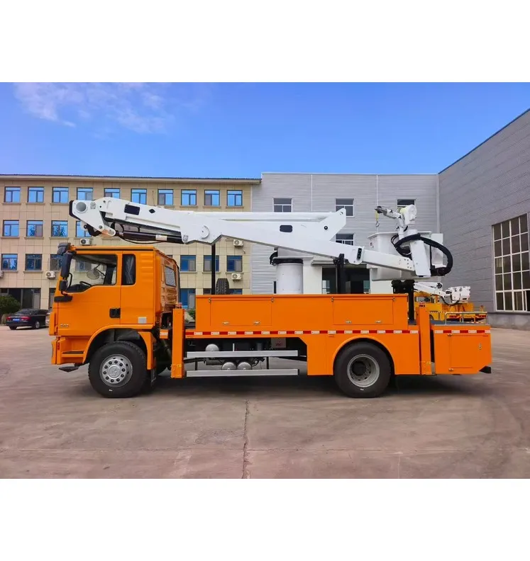 17meter 69kv overhead live-working insulated bucket truck