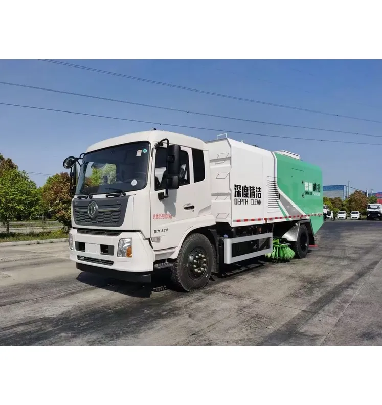 12m³ capacity Road Sweeper Truck