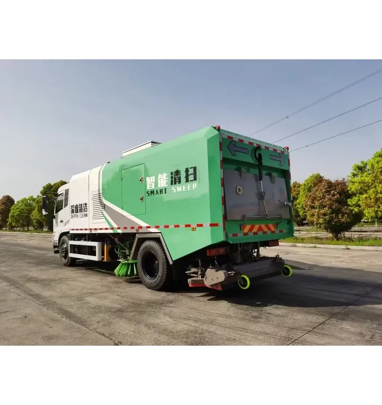 12m³ capacity Road Sweeper Truck